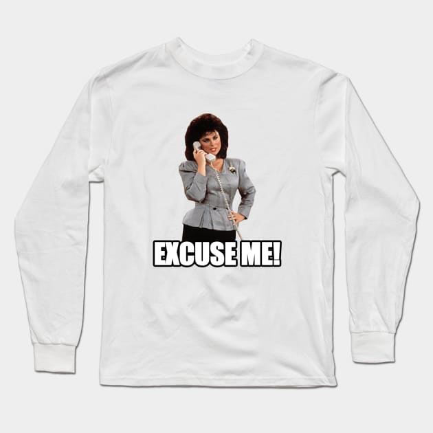 excuse me! Long Sleeve T-Shirt by aluap1006